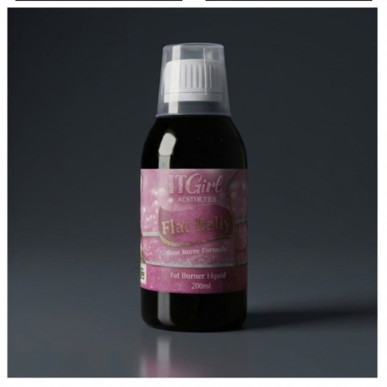 Flat Belly Fat Burner Liquid