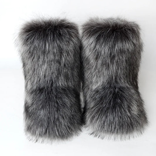Faux Fur Boots